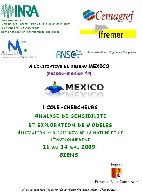 accueil École Chercheurs Mexico 09